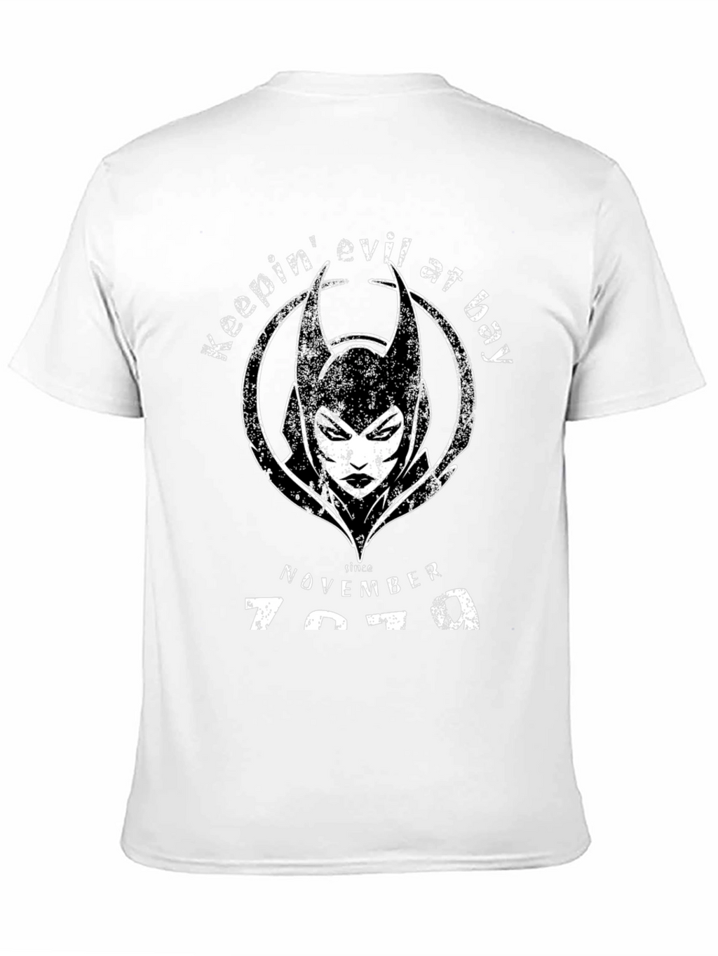 Keepin Evil at Bay Since 1979 Black T-Shirt