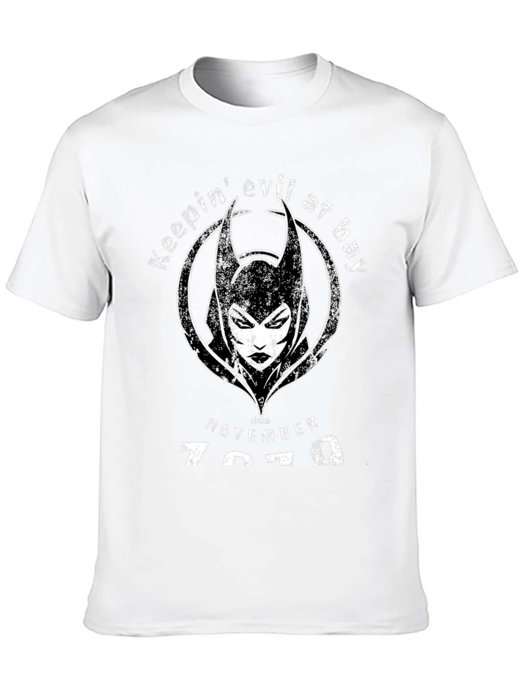 Keepin Evil at Bay Since 1979 Black T-Shirt