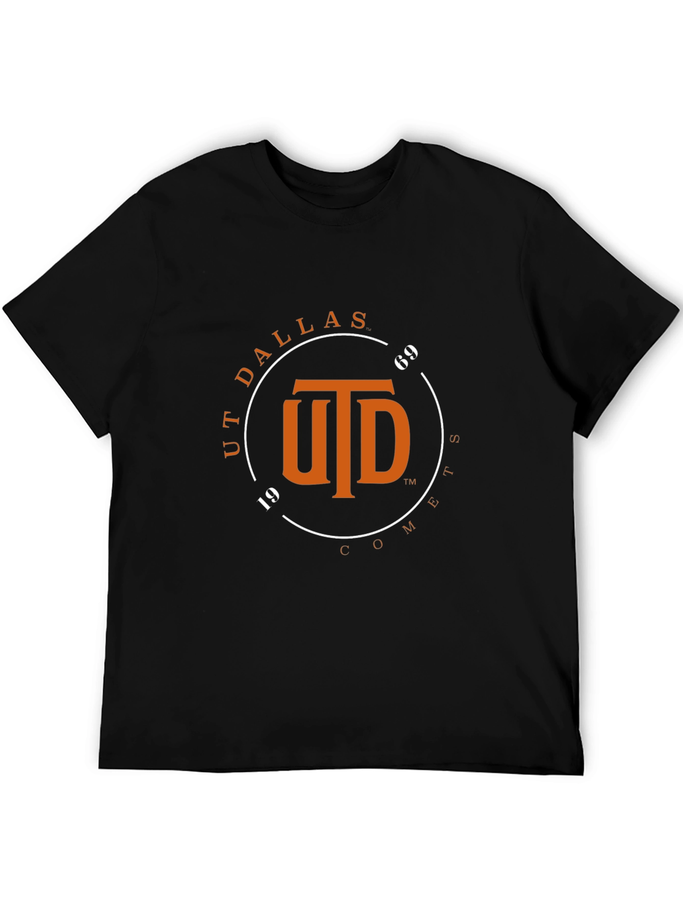 UT Dallas Comets Black T-Shirt