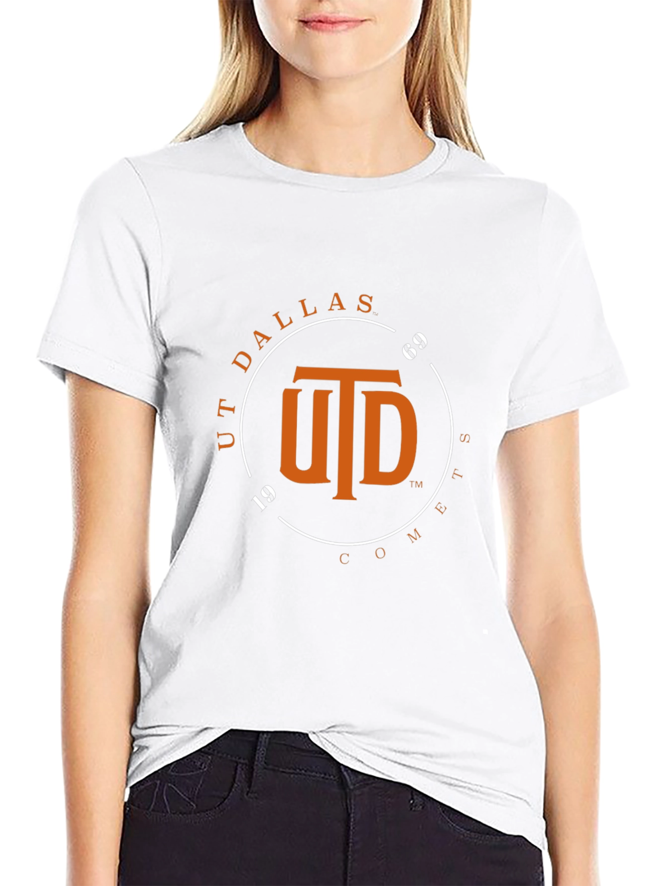 UT Dallas Comets Black T-Shirt