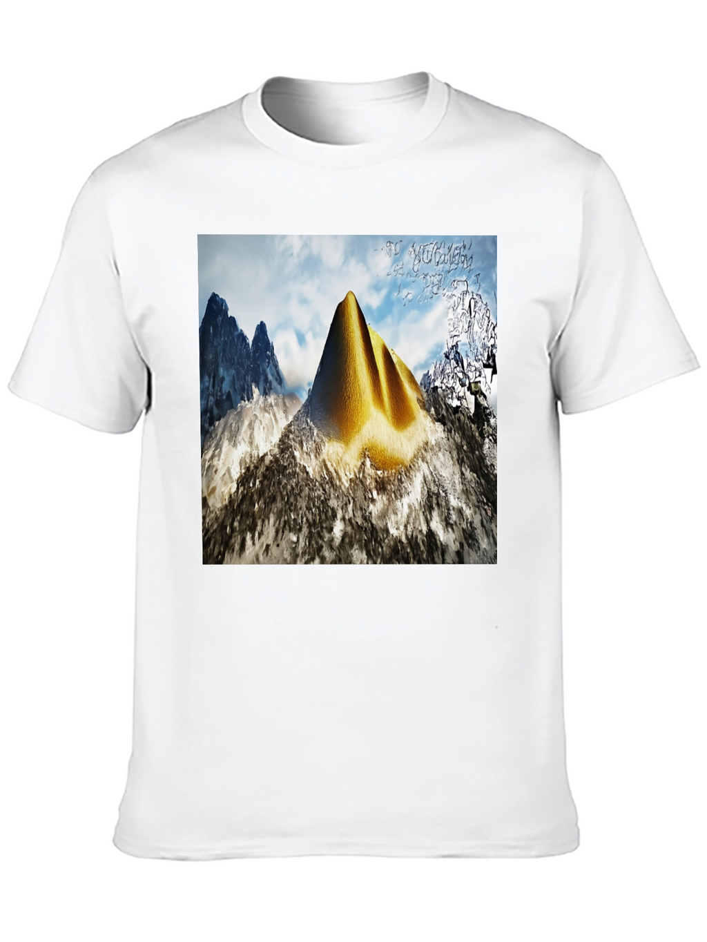Mountain Peak Graphic Tee - Nature Inspired Style