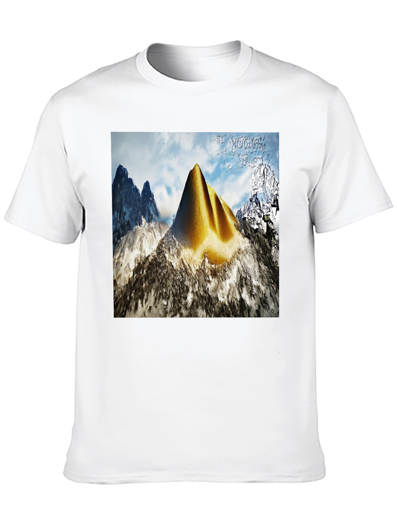 Mountain Peak Graphic Tee - Nature Inspired Style