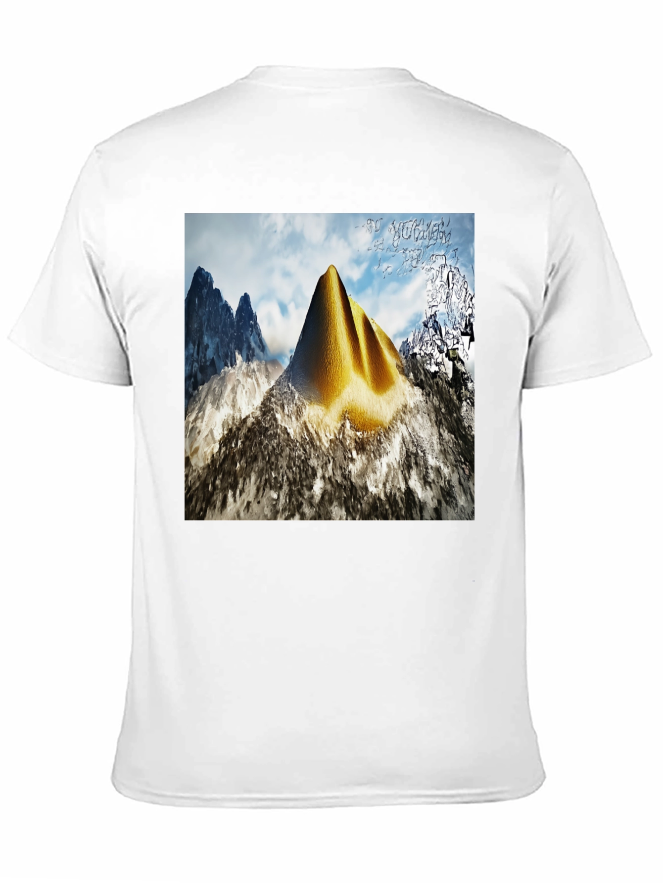 Mountain Peak Graphic Tee - Nature Inspired Style