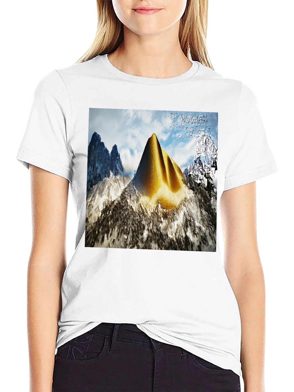 Mountain Peak Graphic Tee - Nature Inspired Style
