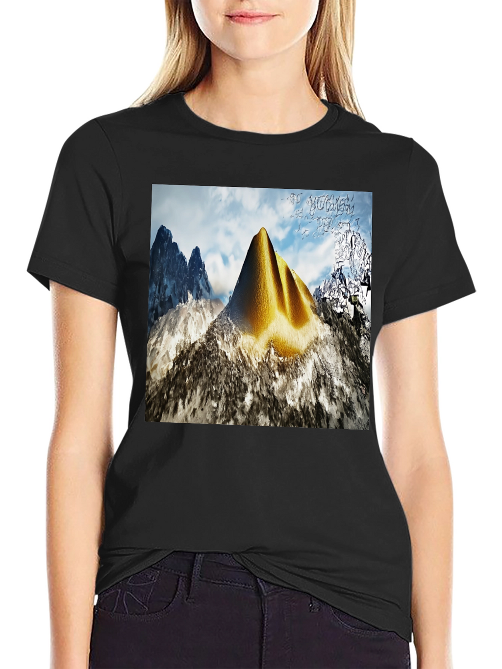 Mountain Peak Graphic Tee - Nature Inspired Style