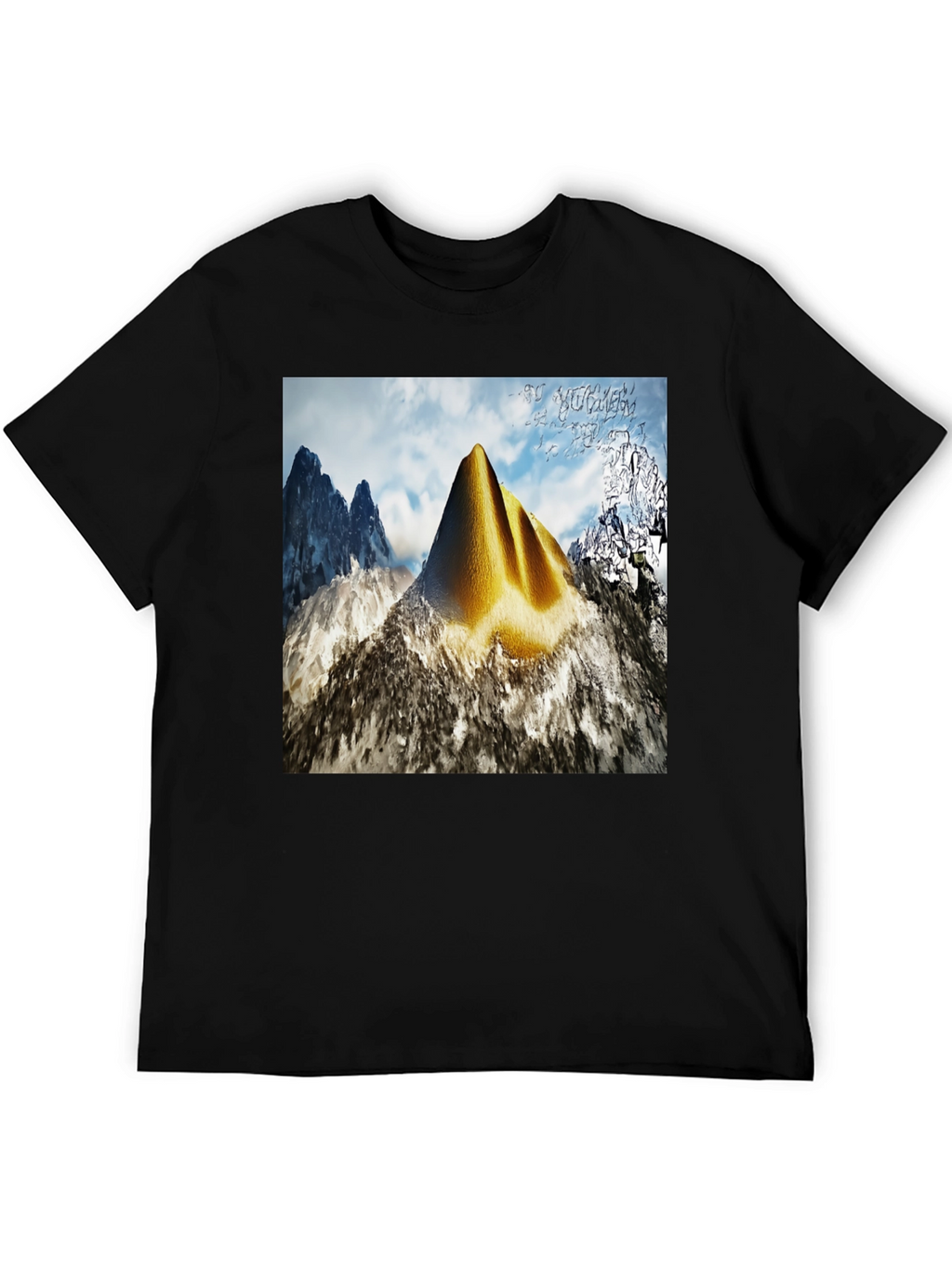 Mountain Peak Graphic Tee - Nature Inspired Style