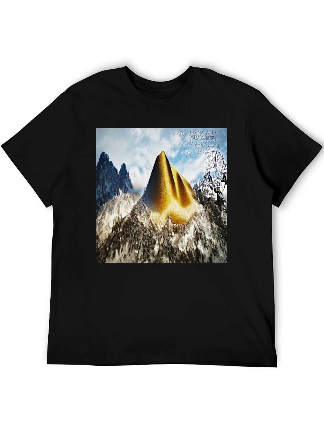 Mountain Peak Graphic Tee - Nature Inspired Style