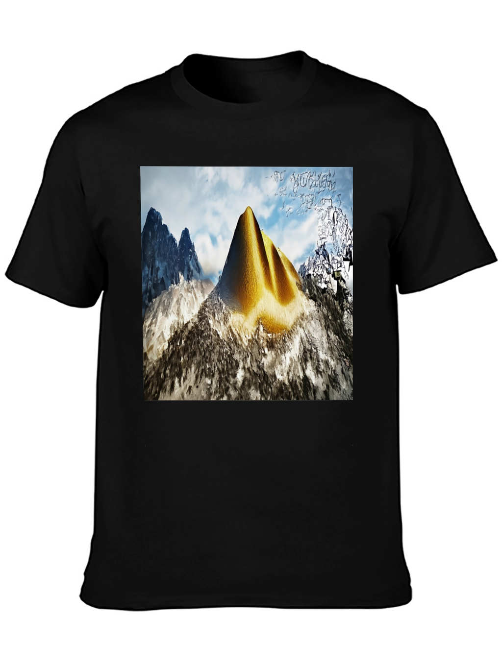 Mountain Peak Graphic Tee - Nature Inspired Style
