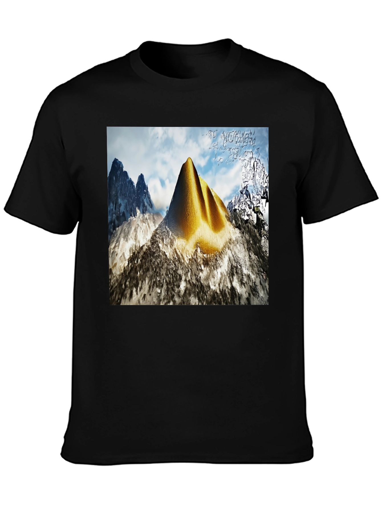 Mountain Peak Graphic Tee - Nature Inspired Style