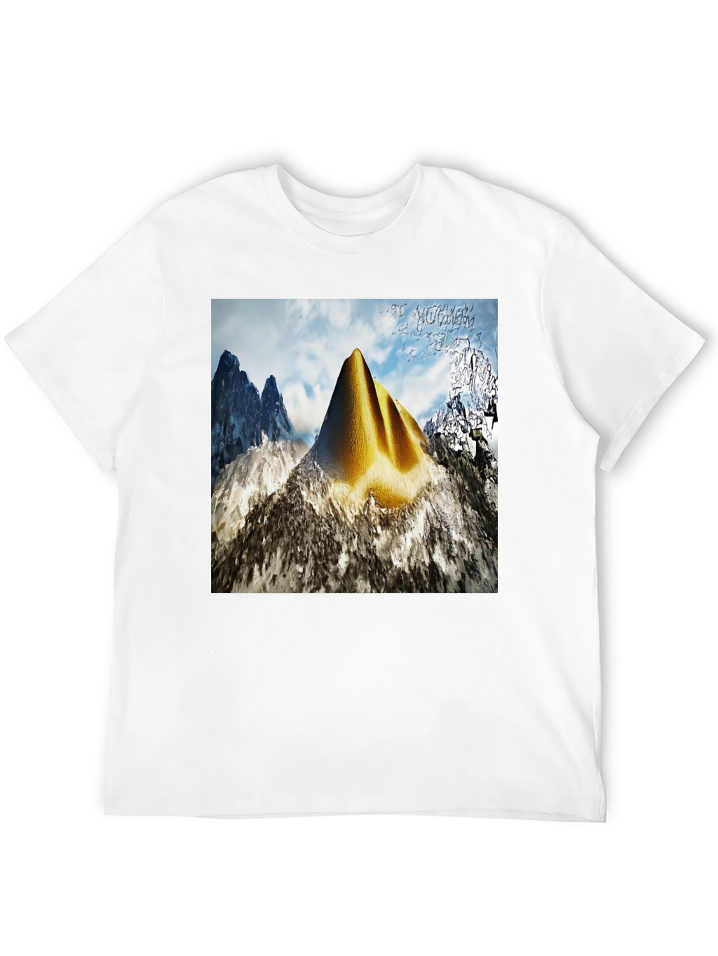 Mountain Peak Graphic Tee - Nature Inspired Style