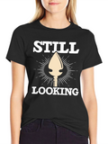 Still Looking Arrowhead Graphic Tee - Black