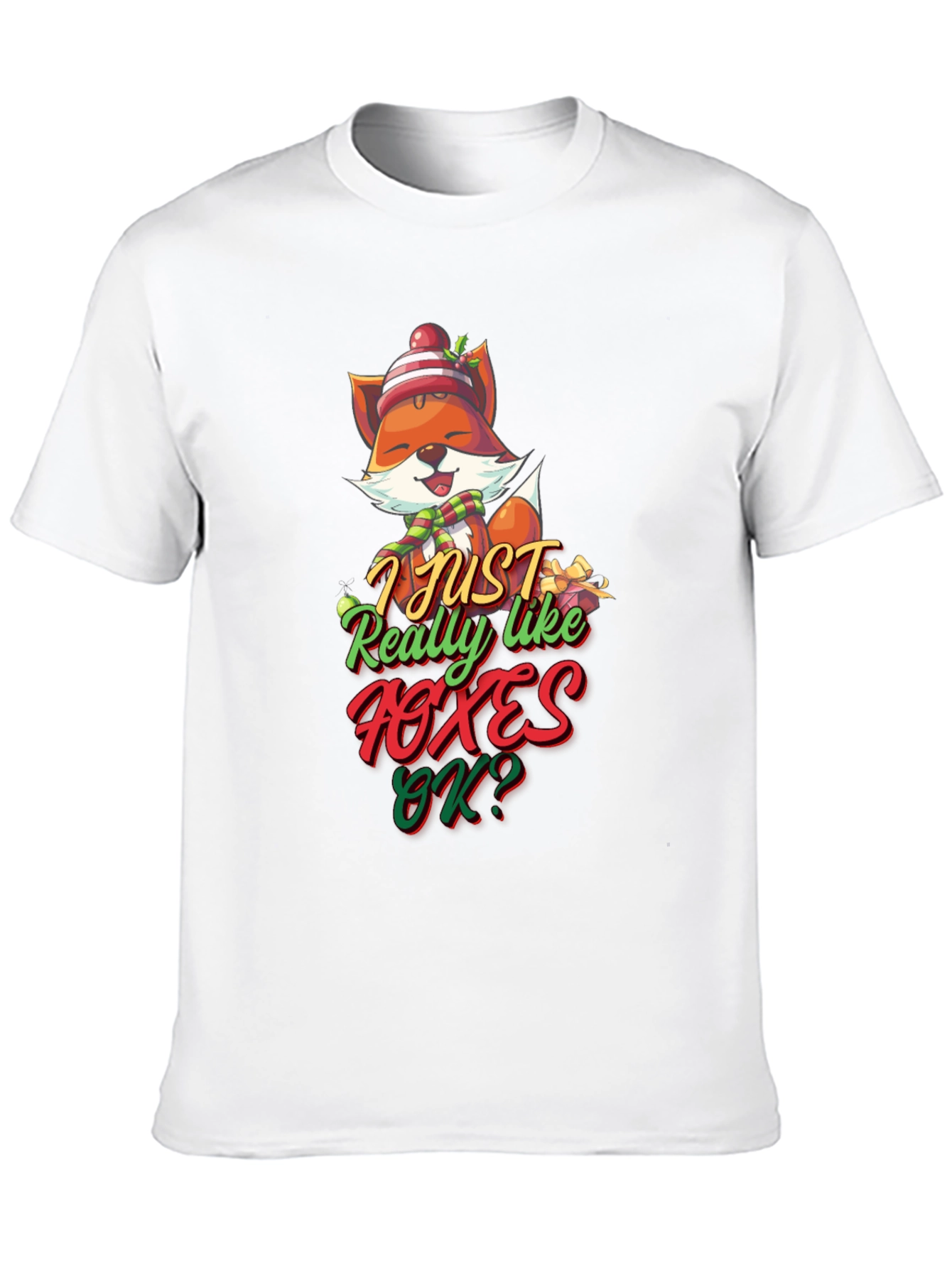 Fox Lovers Tee: I Just Really Like Foxes T-Shirt