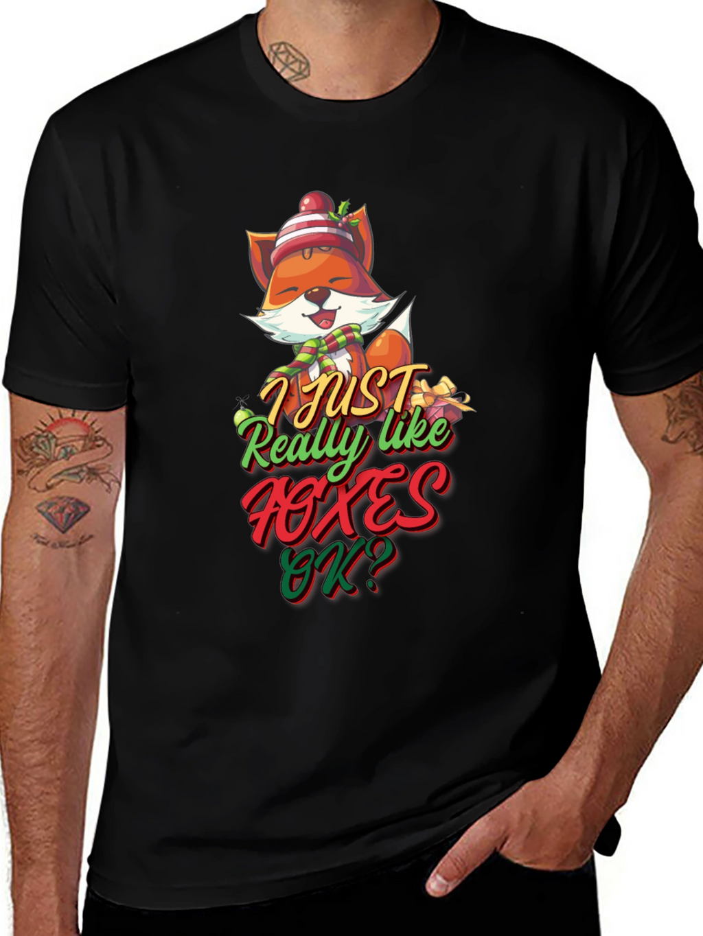 Fox Lovers Tee: I Just Really Like Foxes T-Shirt