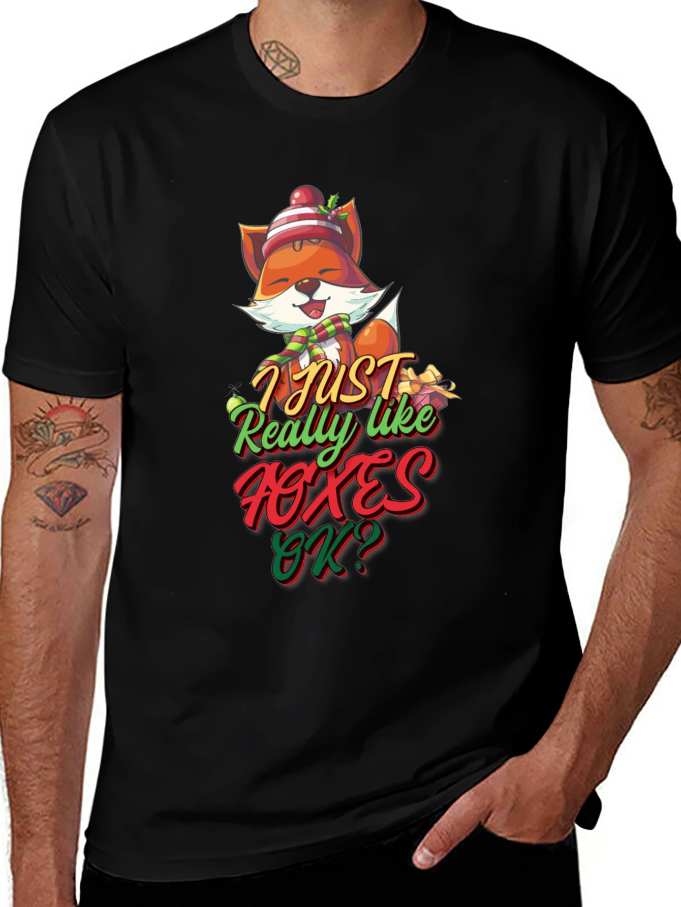 Fox Lovers Tee: I Just Really Like Foxes T-Shirt