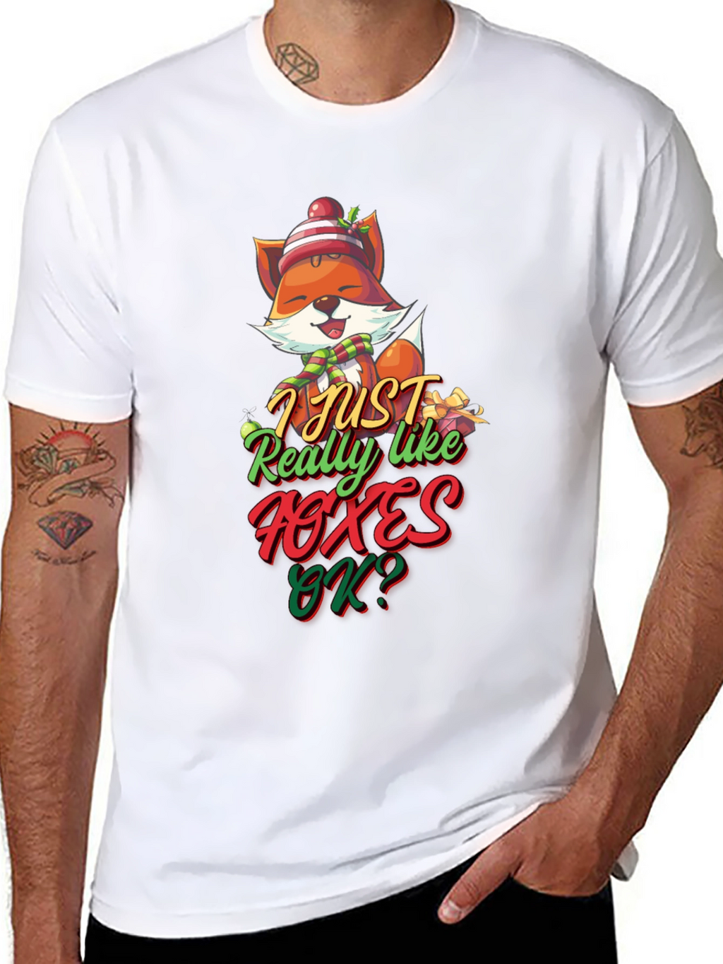 Fox Lovers Tee: I Just Really Like Foxes T-Shirt