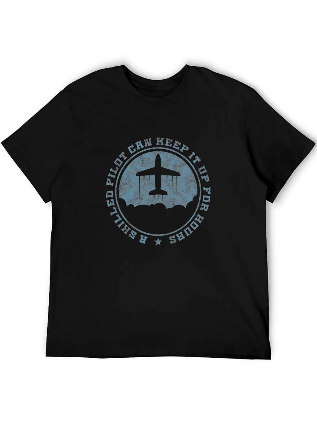 Skilled Pilot Graphic Tee - Aviation Enthusiast Shirt