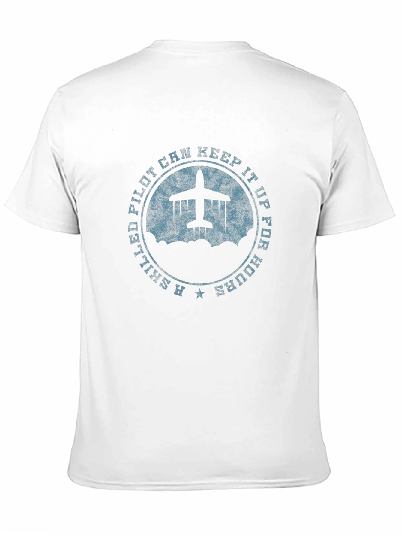 Skilled Pilot Graphic Tee - Aviation Enthusiast Shirt