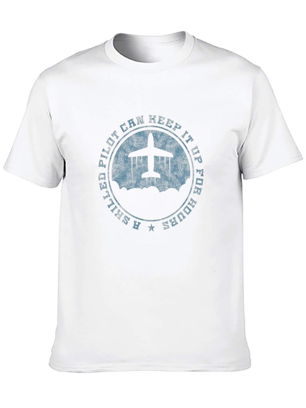 Skilled Pilot Graphic Tee - Aviation Enthusiast Shirt