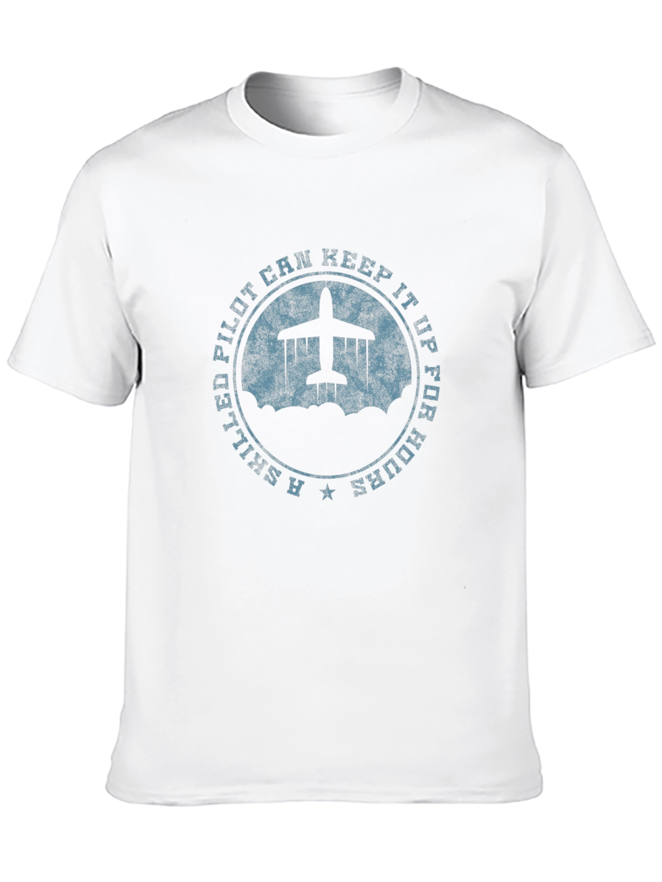 Skilled Pilot Graphic Tee - Aviation Enthusiast Shirt
