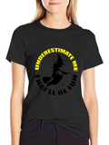 Underestimate Me Witch Graphic T-Shirt