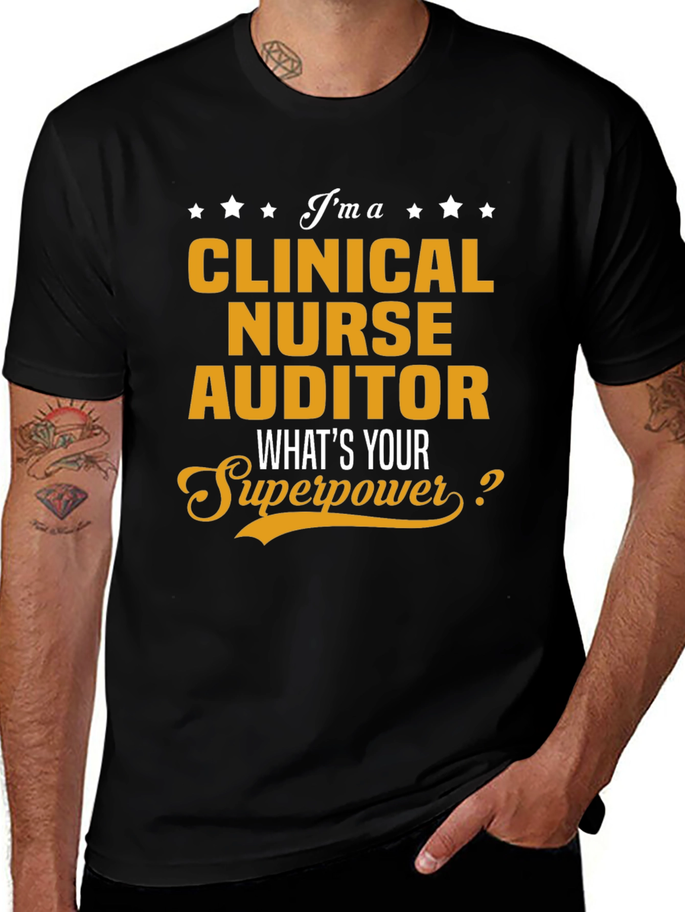 Clinical Nurse Auditor Superpower T-Shirt