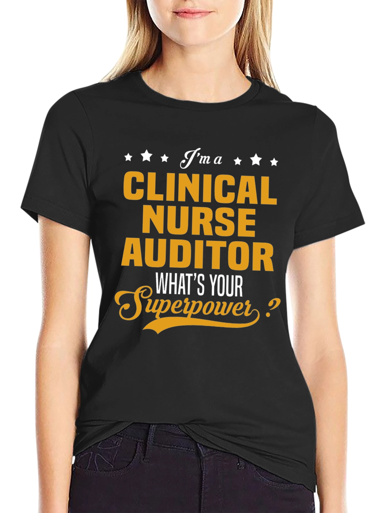 Clinical Nurse Auditor Superpower T-Shirt