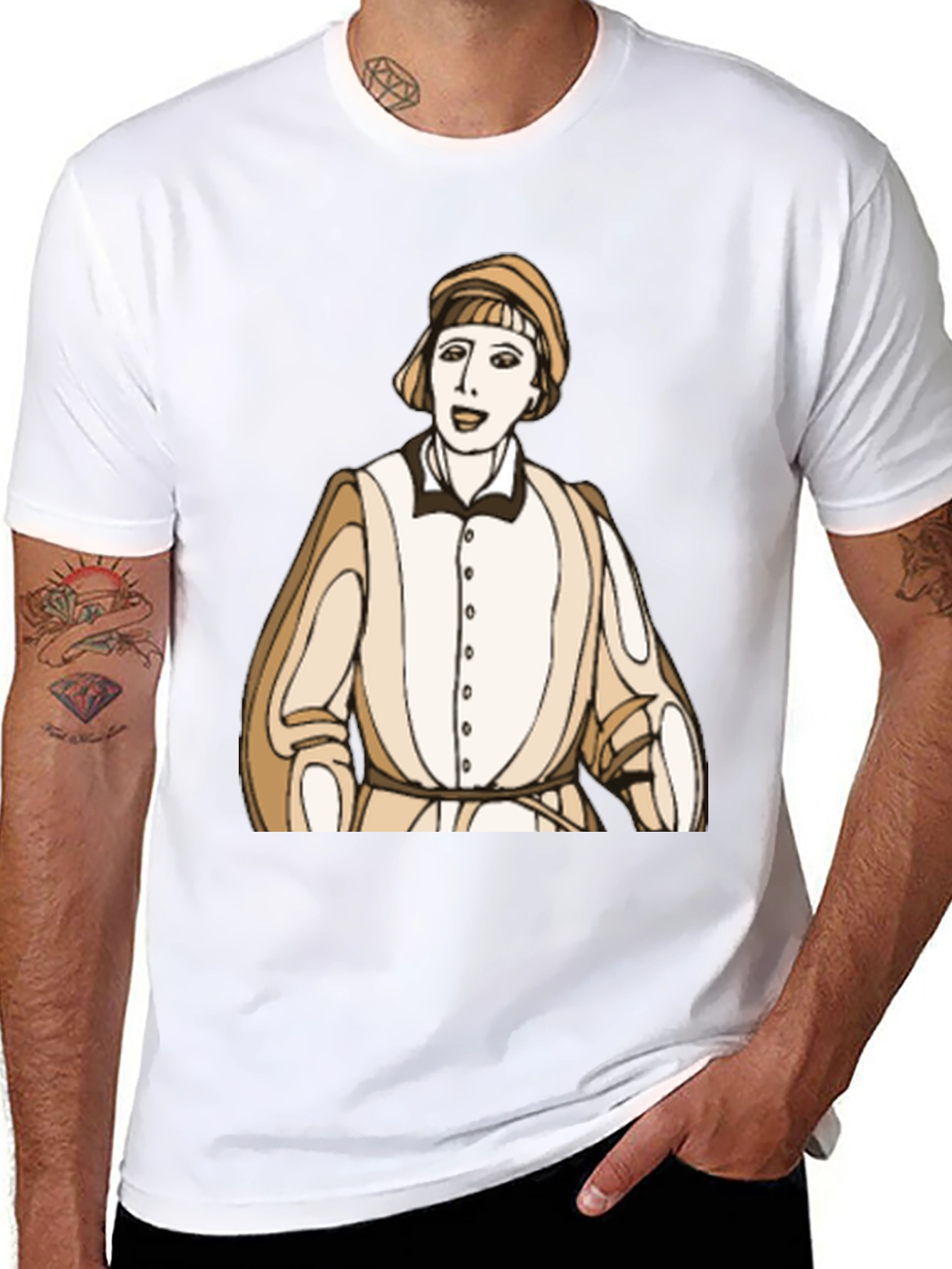 Renaissance Man Graphic Tee - Unique Style