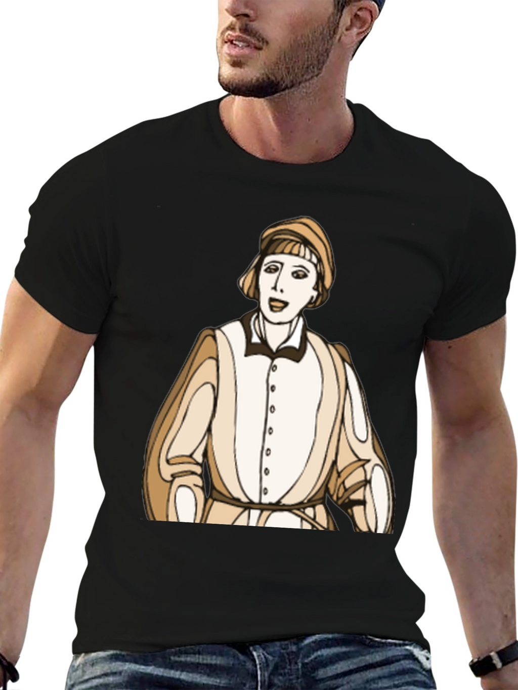 Renaissance Man Graphic Tee - Unique Style