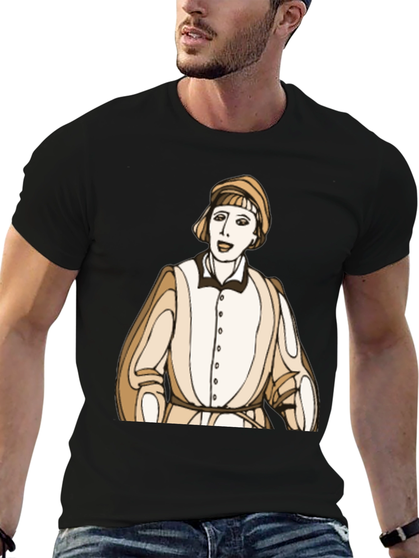 Renaissance Man Graphic Tee - Unique Style