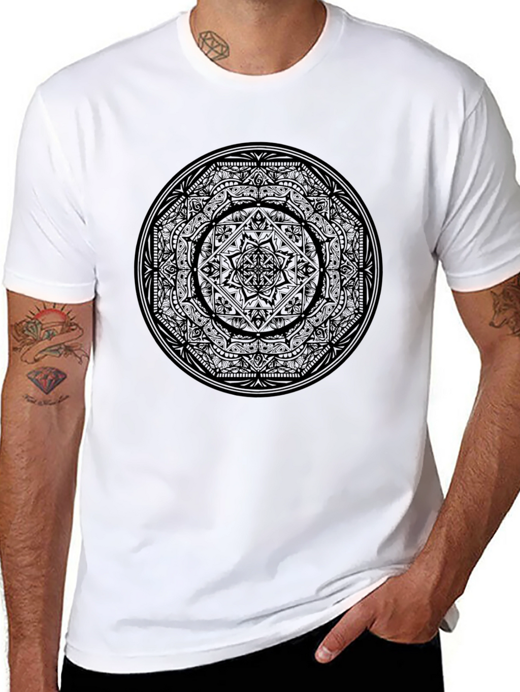 Dark Mandala Graphic Tee
