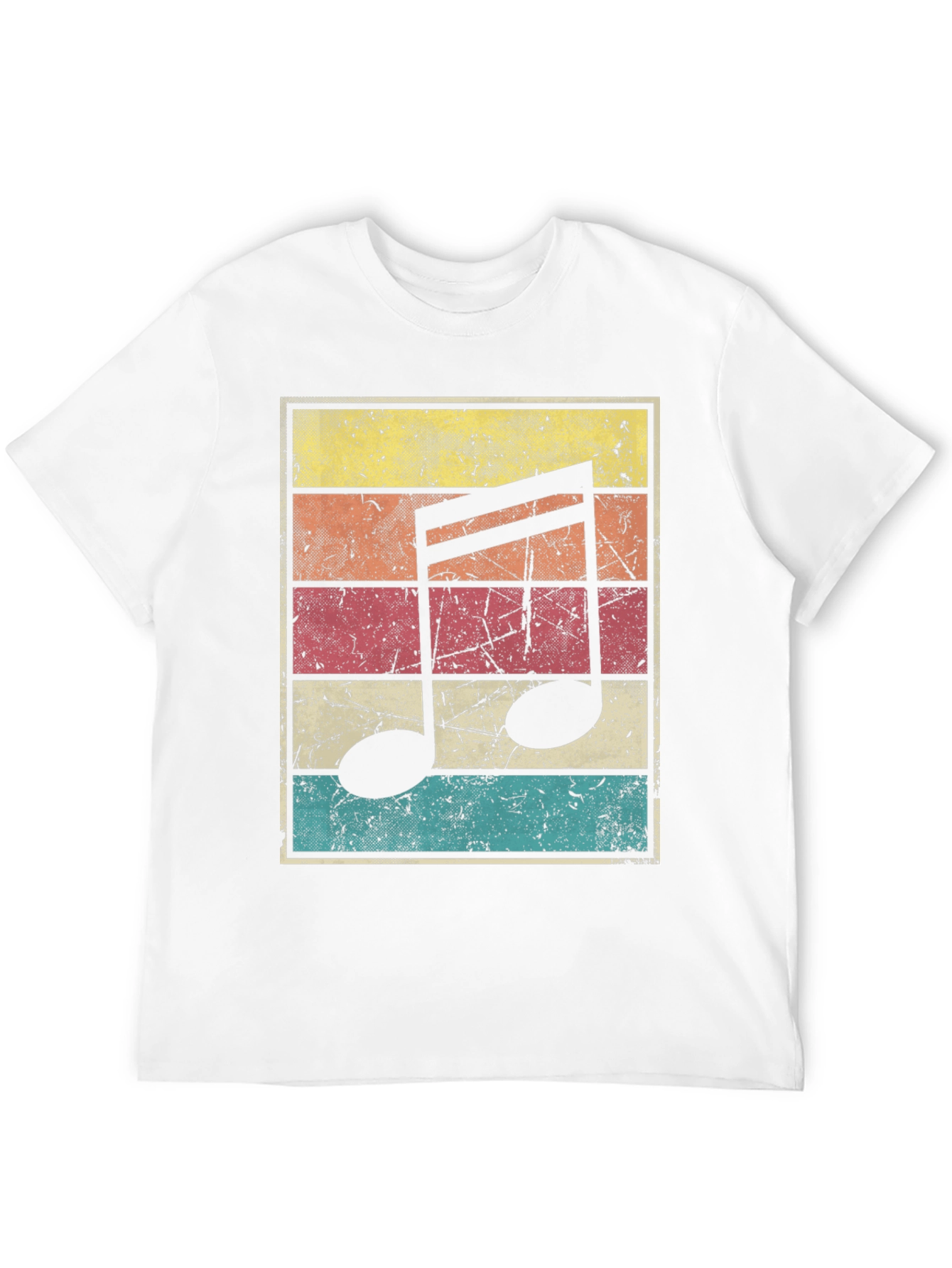 Retro Music Note T-Shirt
