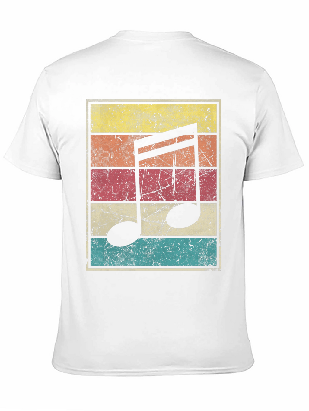 Retro Music Note T-Shirt