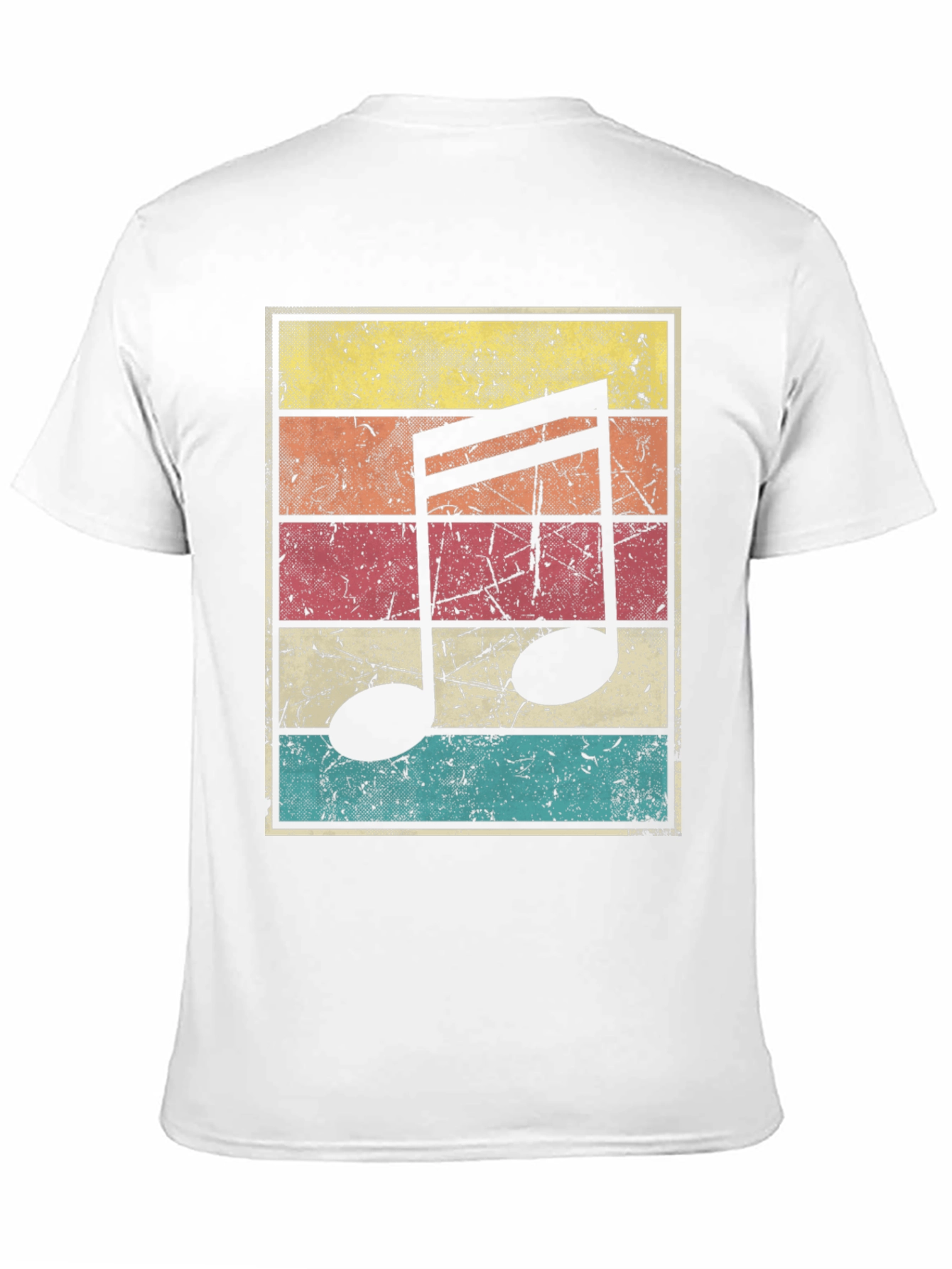 Retro Music Note T-Shirt