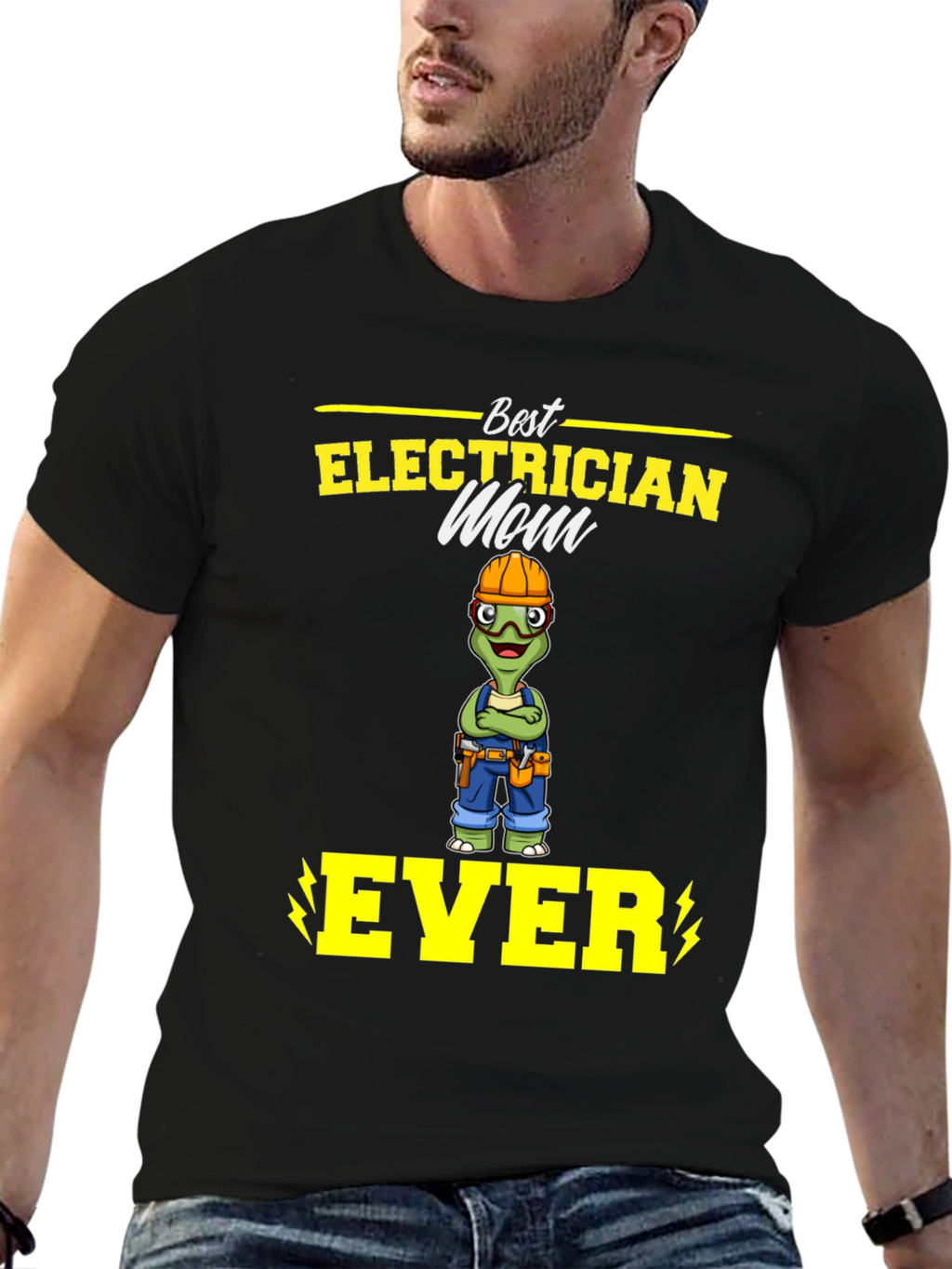 Best Electrician Mom Ever T-Shirt