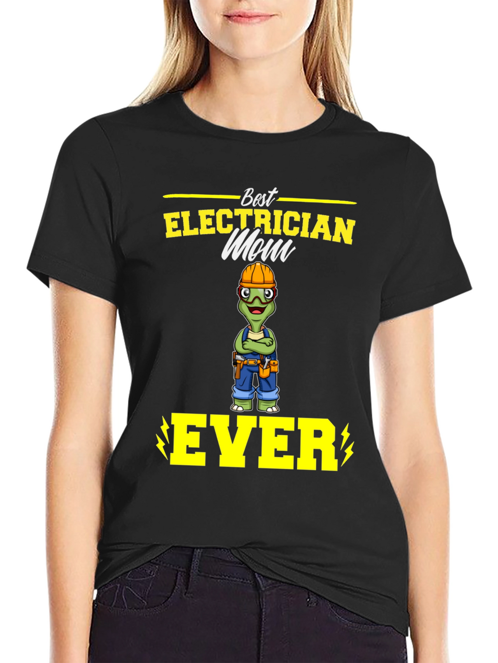 Best Electrician Mom Ever T-Shirt