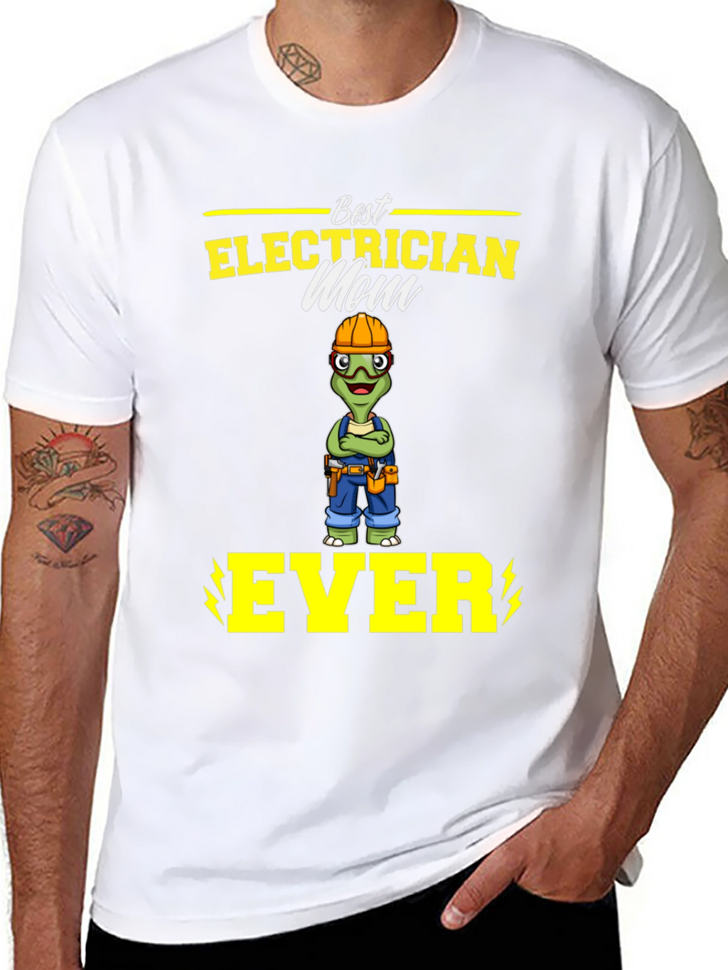 Best Electrician Mom Ever T-Shirt