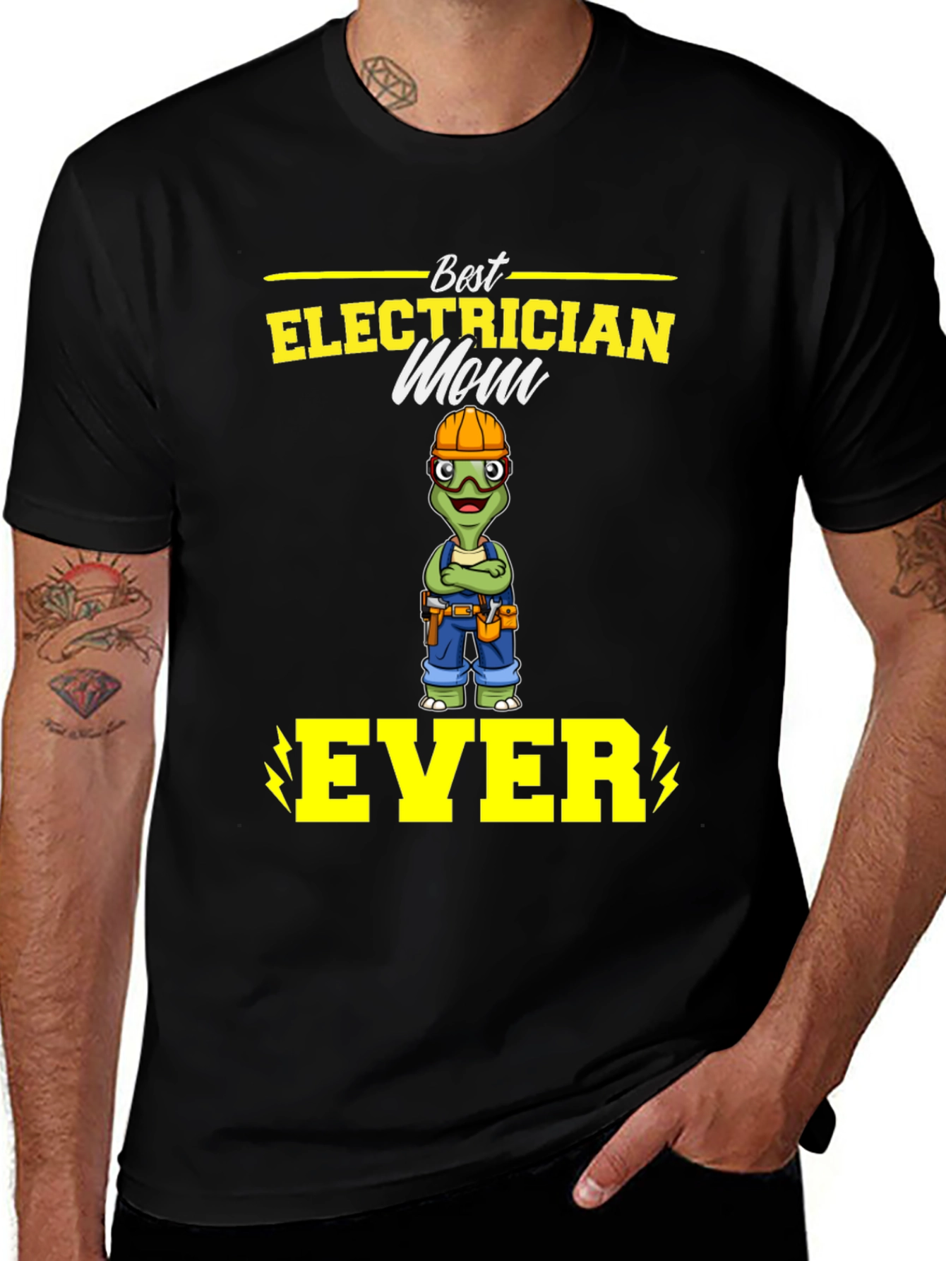 Best Electrician Mom Ever T-Shirt