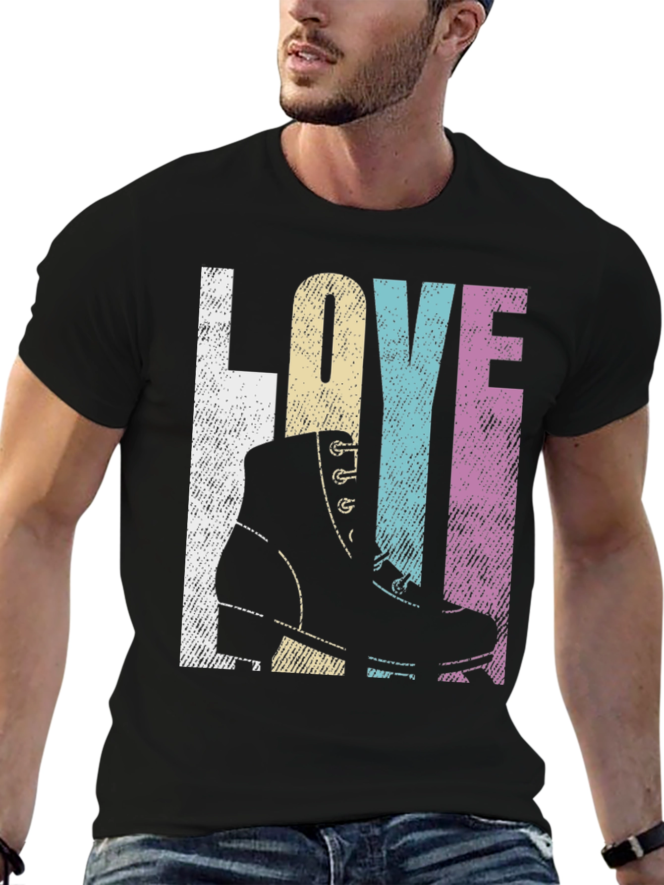 Love Roller Skate Graphic Tee