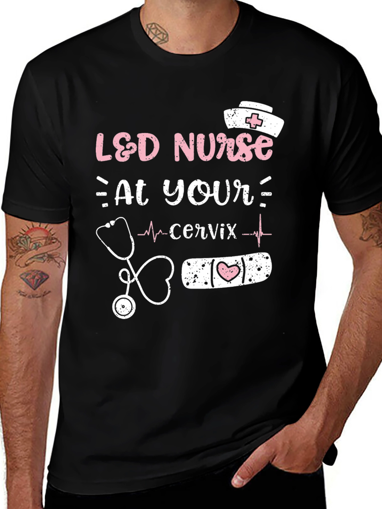 L&D Nurse Graphic Tee -  Labor and Delivery Nursing
