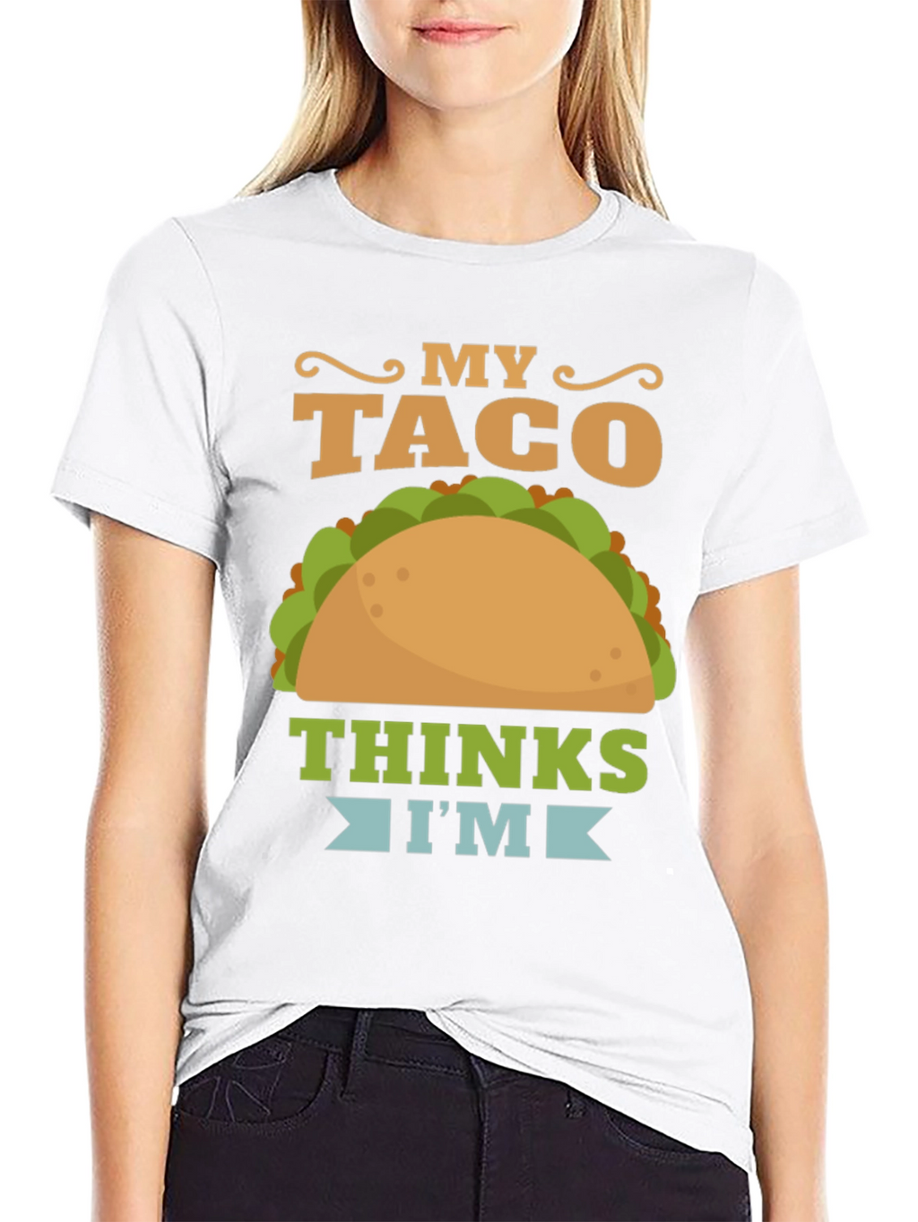 My Taco Thinks Im Awesome Graphic T-Shirt