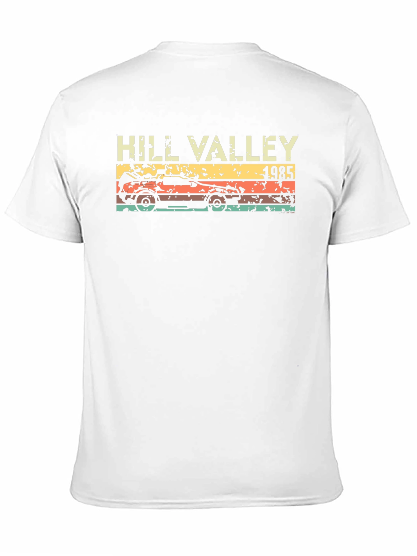 Hill Valley 1985 Retro Graphic Tee