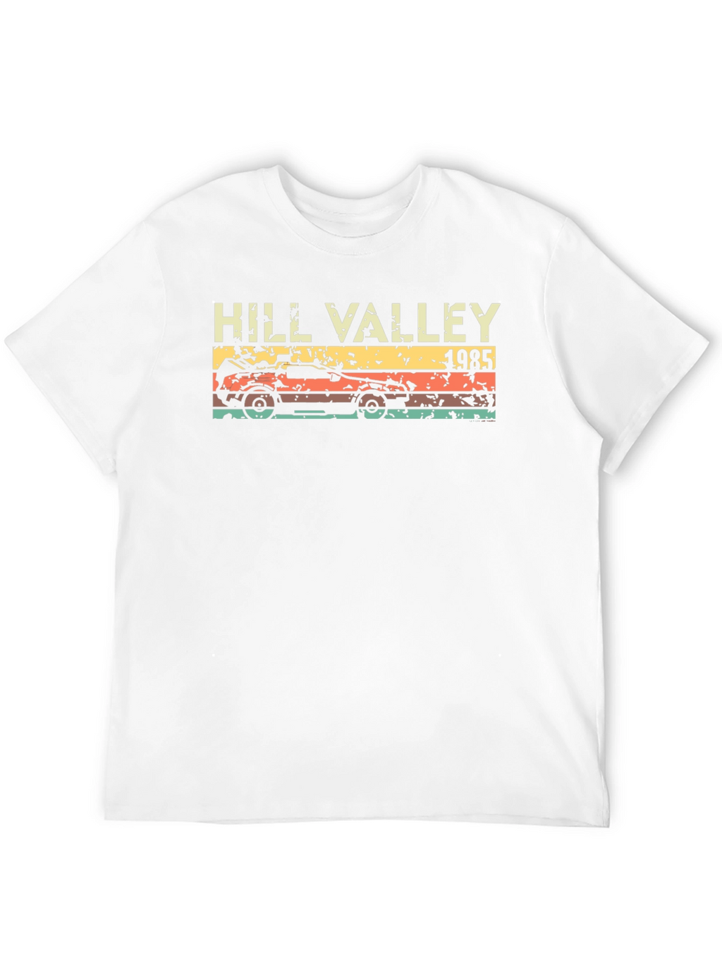 Hill Valley 1985 Retro Graphic Tee