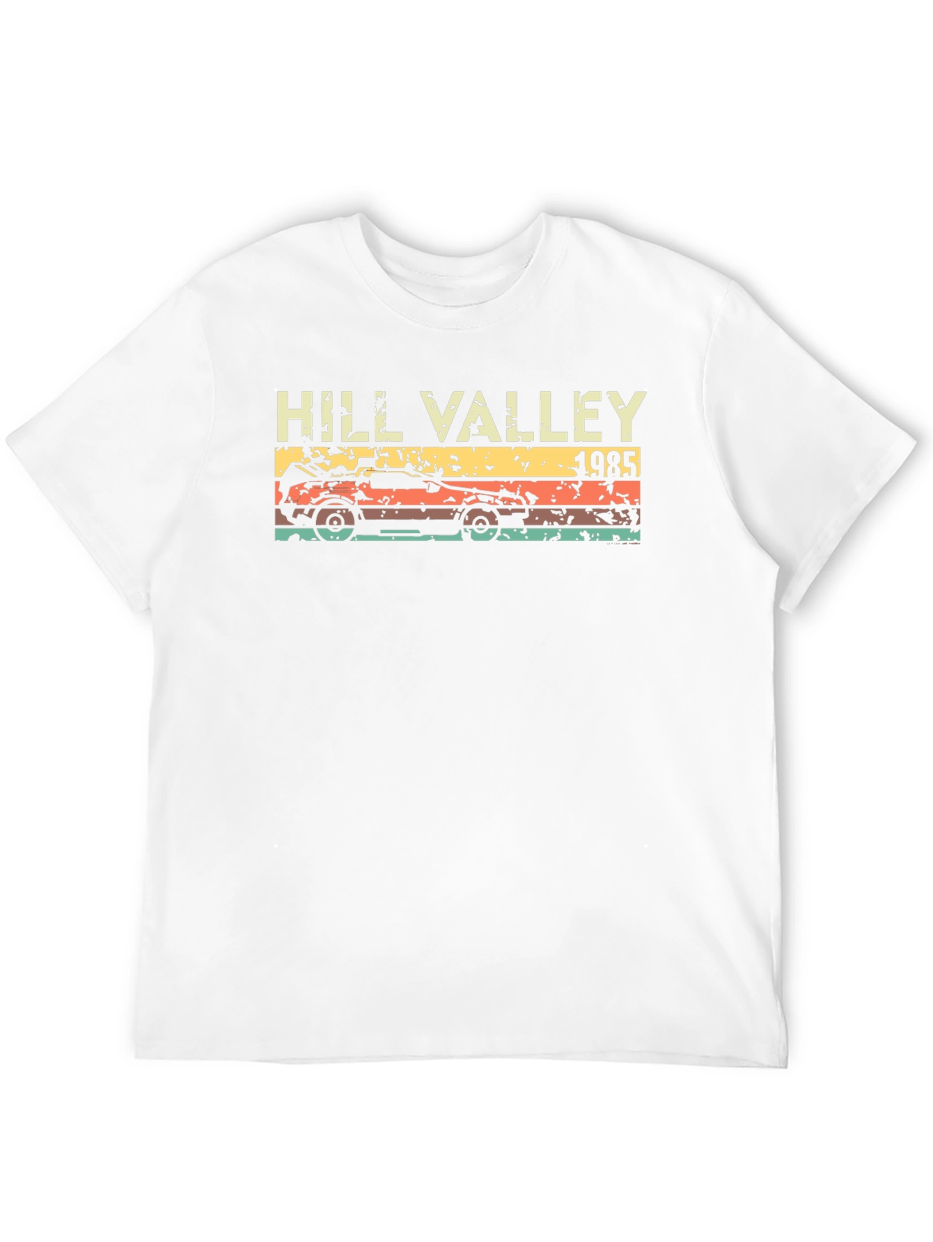 Hill Valley 1985 Retro Graphic Tee