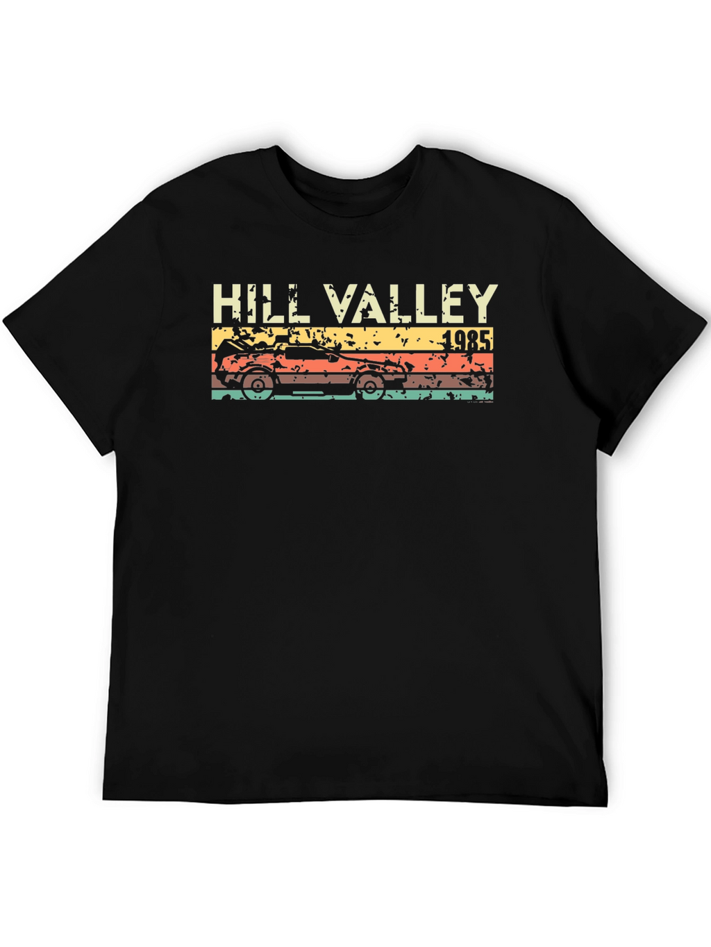 Hill Valley 1985 Retro Graphic Tee