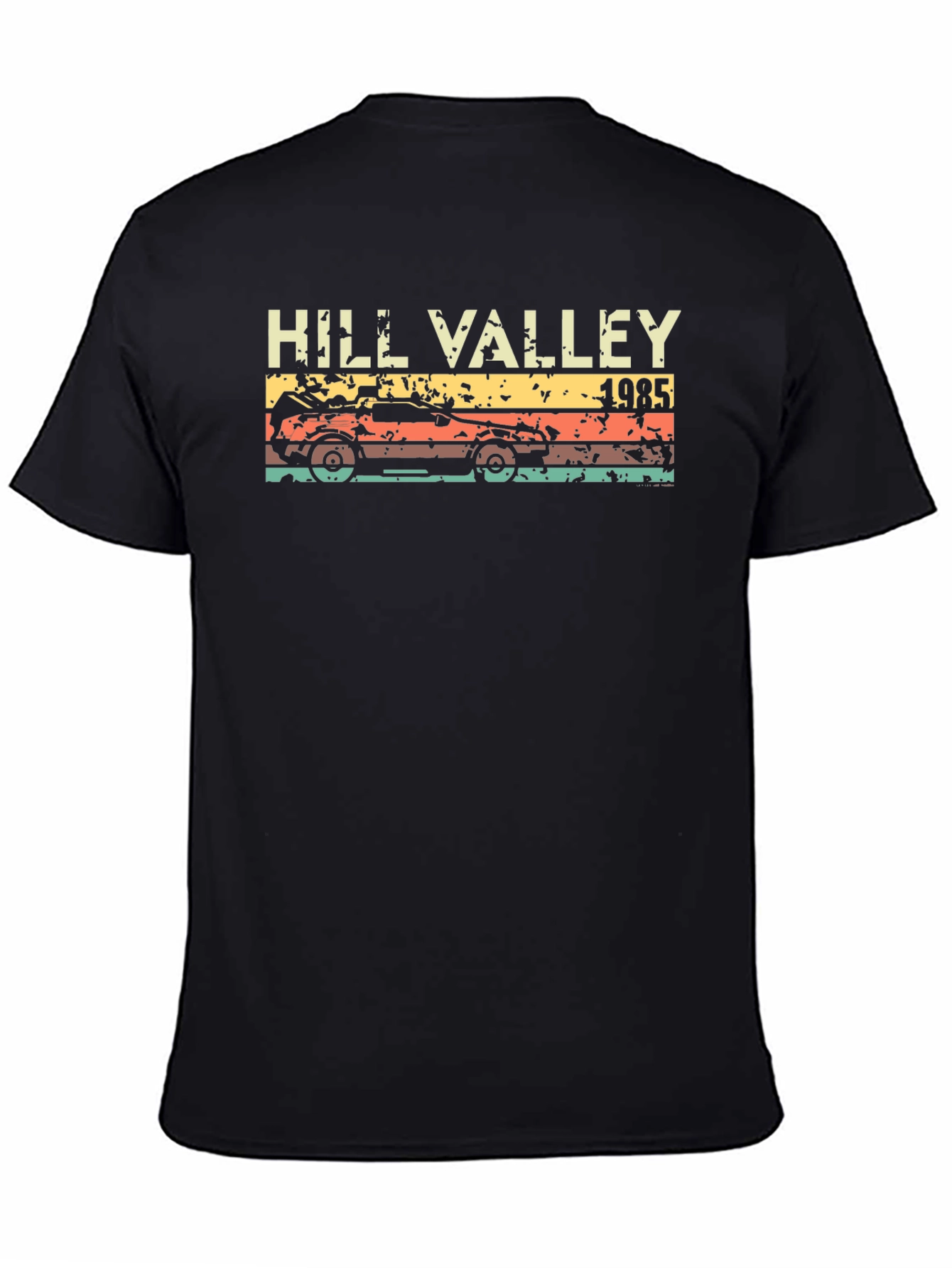Hill Valley 1985 Retro Graphic Tee