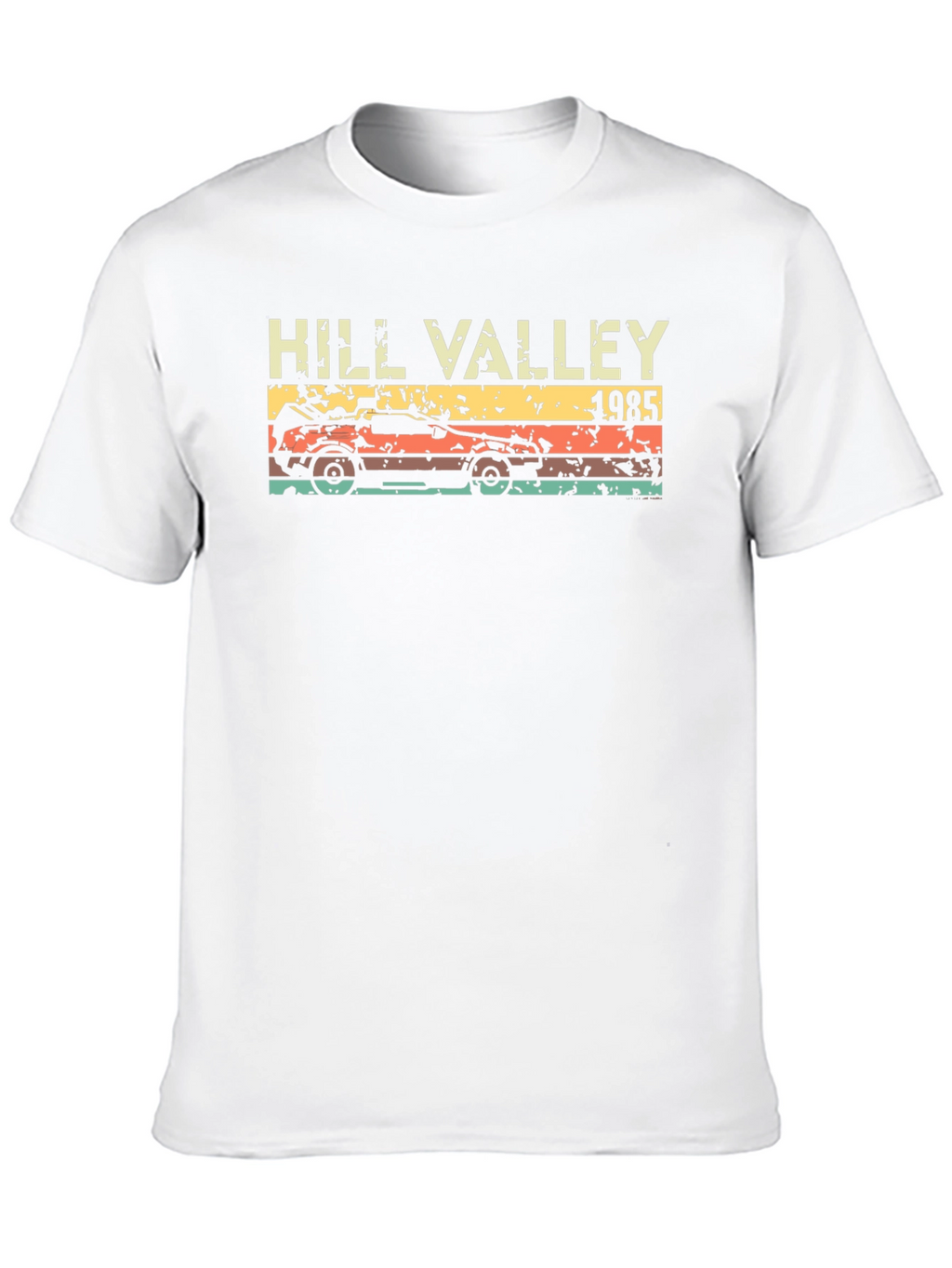 Hill Valley 1985 Retro Graphic Tee