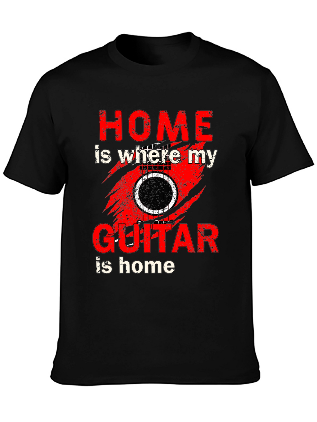Home is Where My Guitar Is T-Shirt