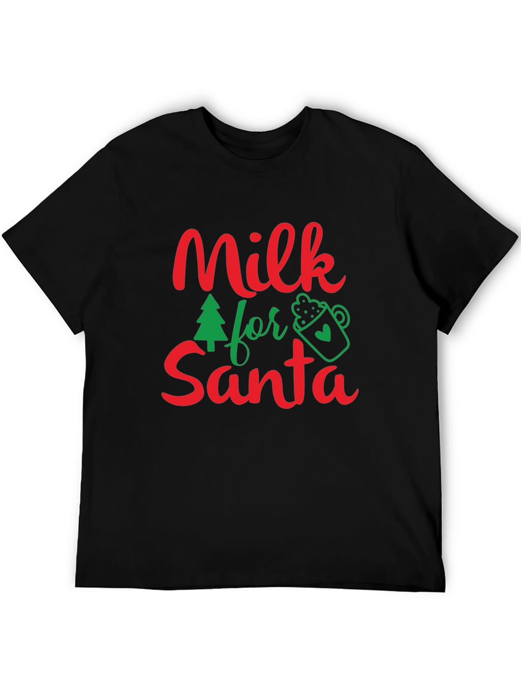 Milk for Santa Christmas T-Shirt