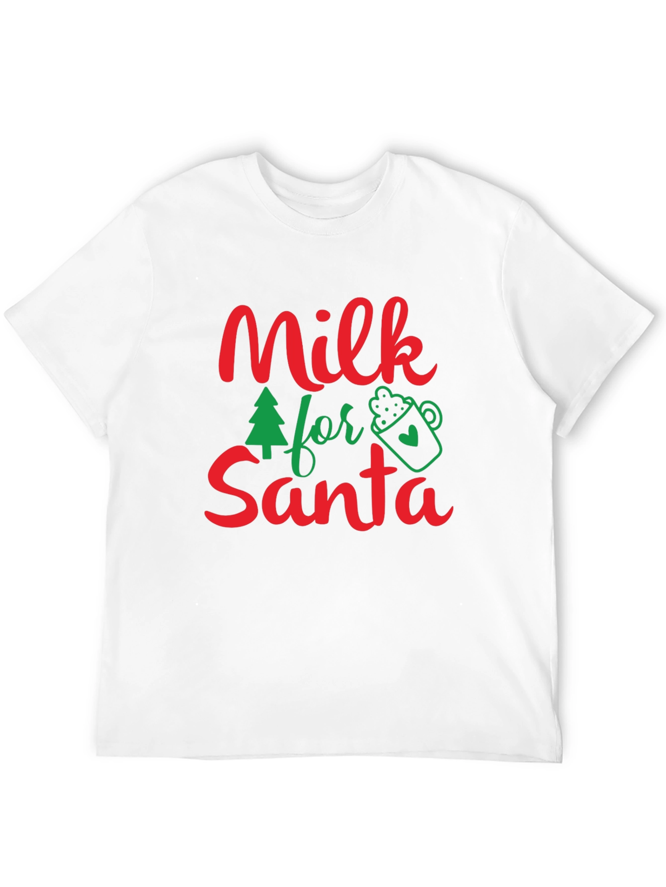 Milk for Santa Christmas T-Shirt