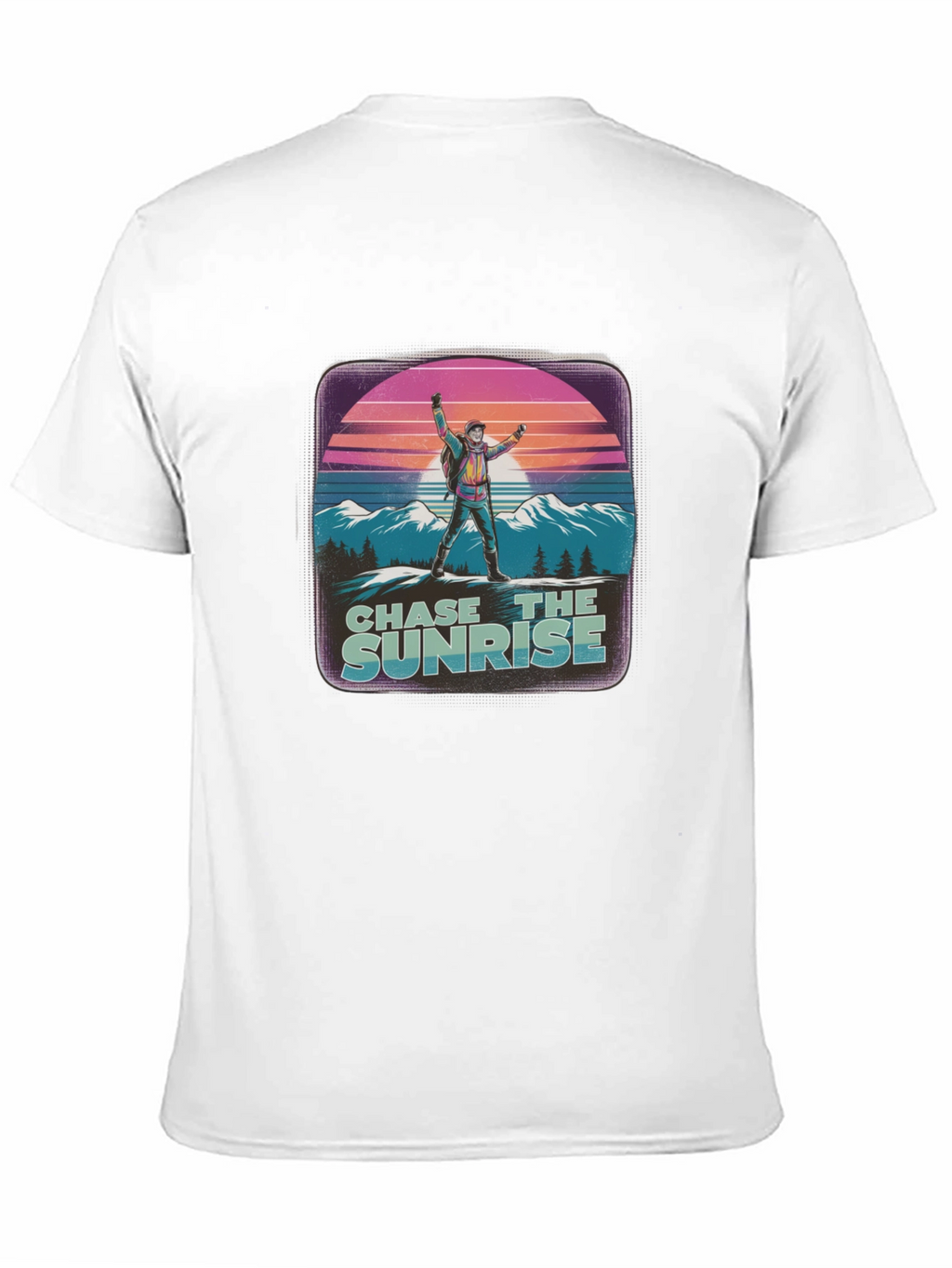 Chase the Sunrise Graphic Tee - Retro Style